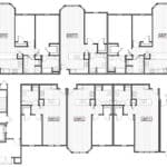 1109 - AUTUMN POND - Building #6 - 001 - First Floor plan MARKET